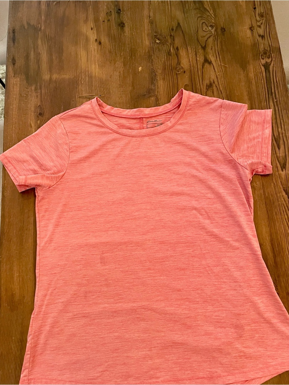 Eddie Bauer Pink Short-Sleeve Women's Tee